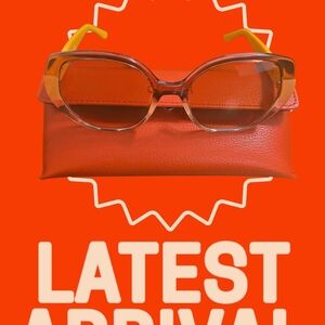 Guess Orange and Yellow Sunglasses